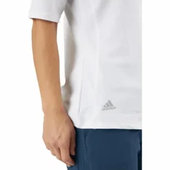Essentials Mock Polo Shirt White