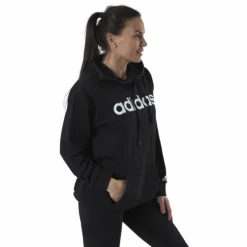 Essentials Oversized Hoodie Black / White