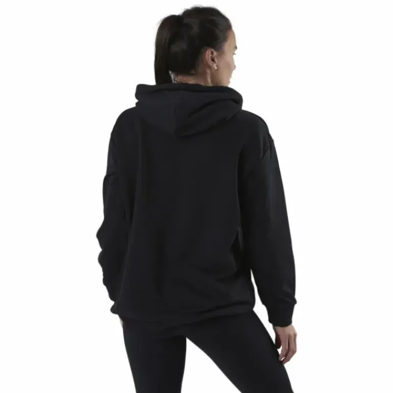 Essentials Oversized Hoodie Black / White