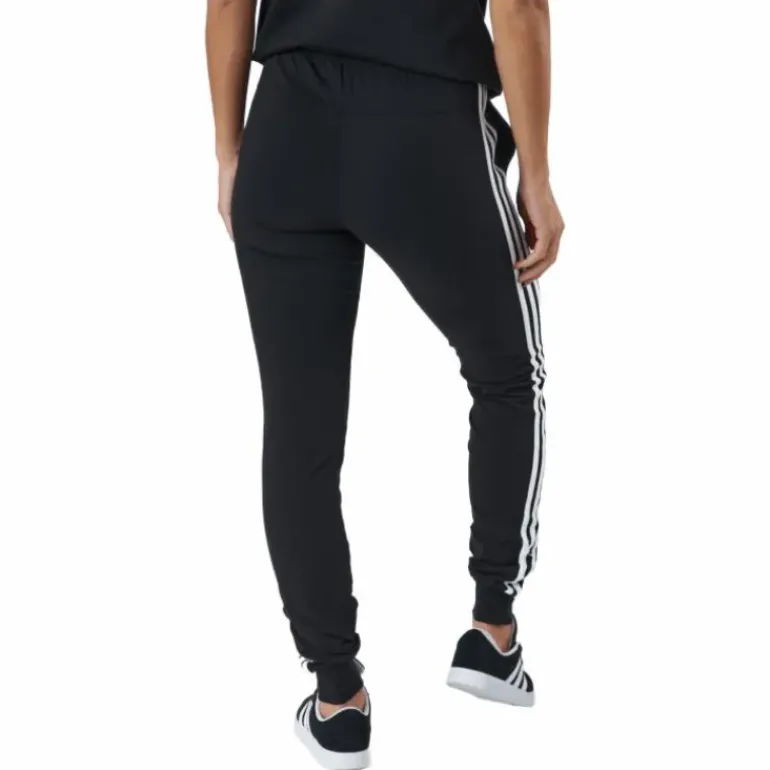 Essentials Single Jersey 3-Stripes Joggers Black