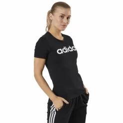 Essentials Slim Logo T-Shirt Black / White