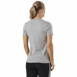 Essentials Slim T-Shirt Medium Grey Heather / White
