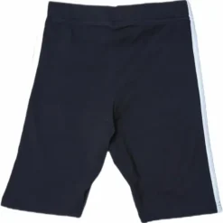 Essentials 3-Stripes Bike Shorts Black / White