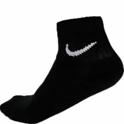 Everyday Cushioned Training Ankle Socks (3 Pairs) BLACK/WHITE