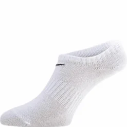 Everyday Lightweight Training No-Show Socks (3 Pairs) WHITE/BLACK