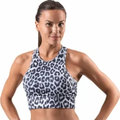 Everything Leopard Bra White/Black