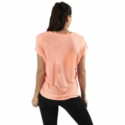 Fan Loose Burnout Ss Tee Orange