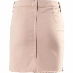 Farrah Color Button Skirt Pink
