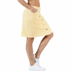 Farrah Color Dnm Skirt Yellow