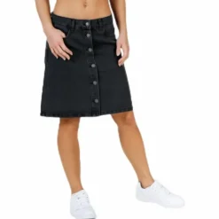 Farrah Reg Dnm Skirt Black