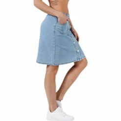 Farrah Reg Dnm Skirt Blue