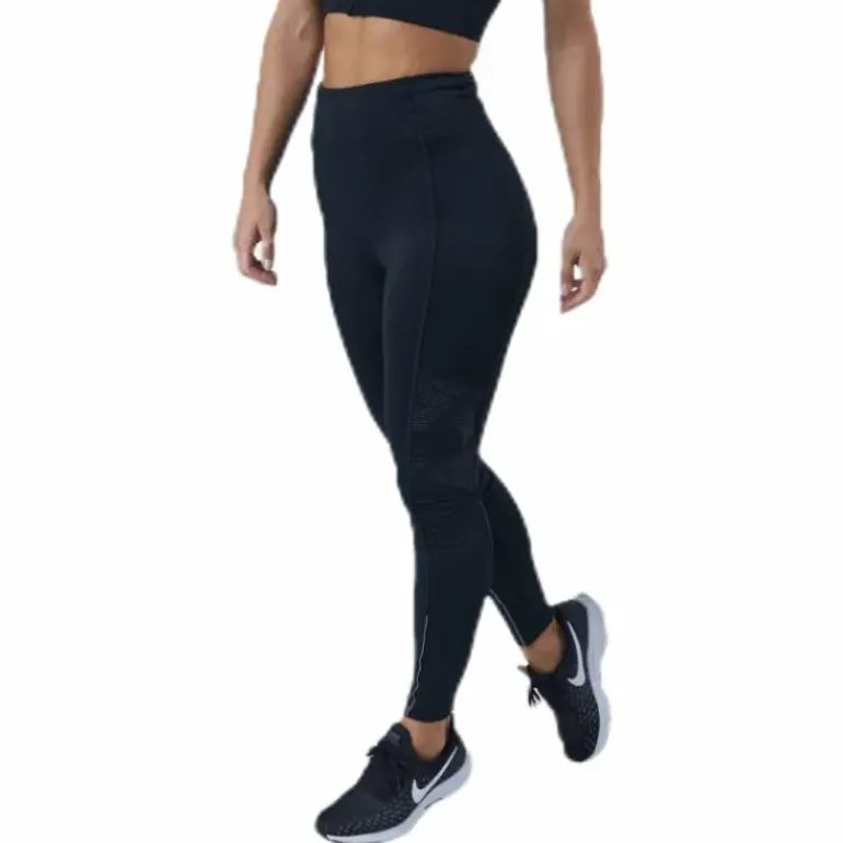 Fast Lane Winter Tights Black/Silver