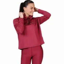 Faxi Crop Sweater Pink