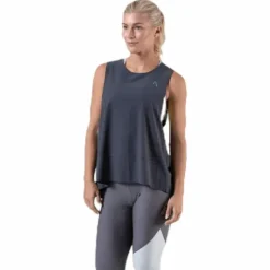 Feather Limited Tank Black