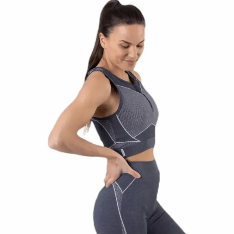 Fifi Life Circular Sports Bra Blue