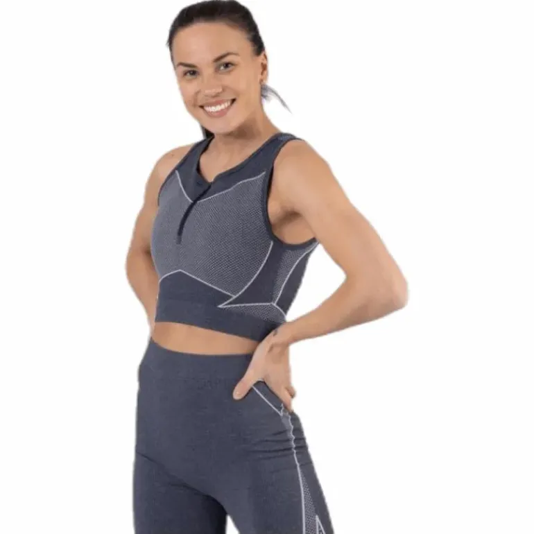 Fifi Life Circular Sports Bra Blue