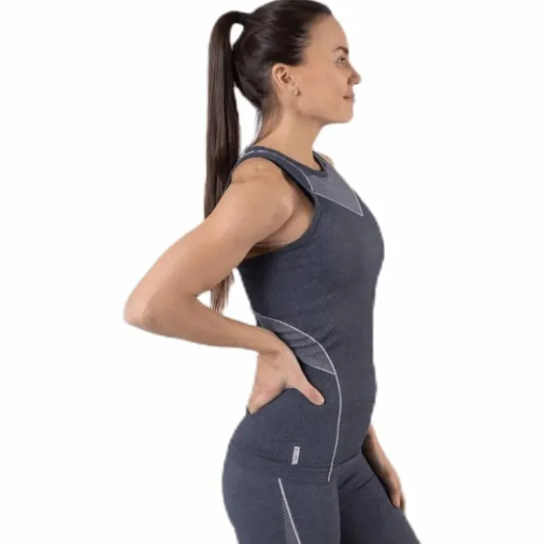 Fifi Life Slim Circular Sl Tank Blue