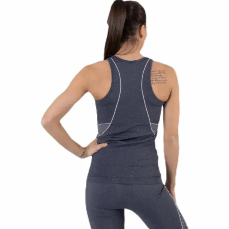 Fifi Life Slim Circular Sl Tank Blue