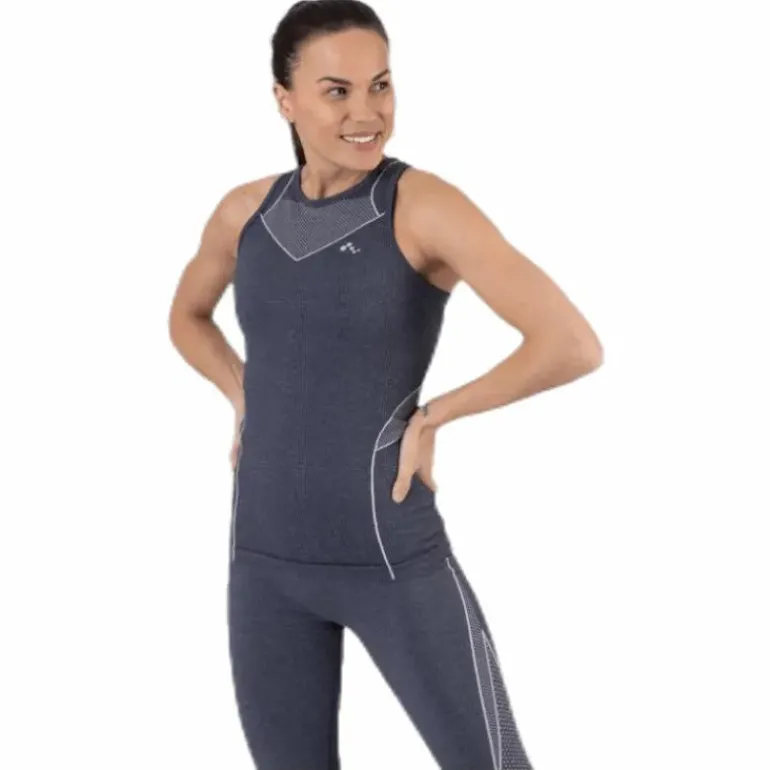 Fifi Life Slim Circular Sl Tank Blue