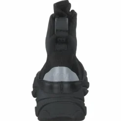 Fire Sneaker Boots Black