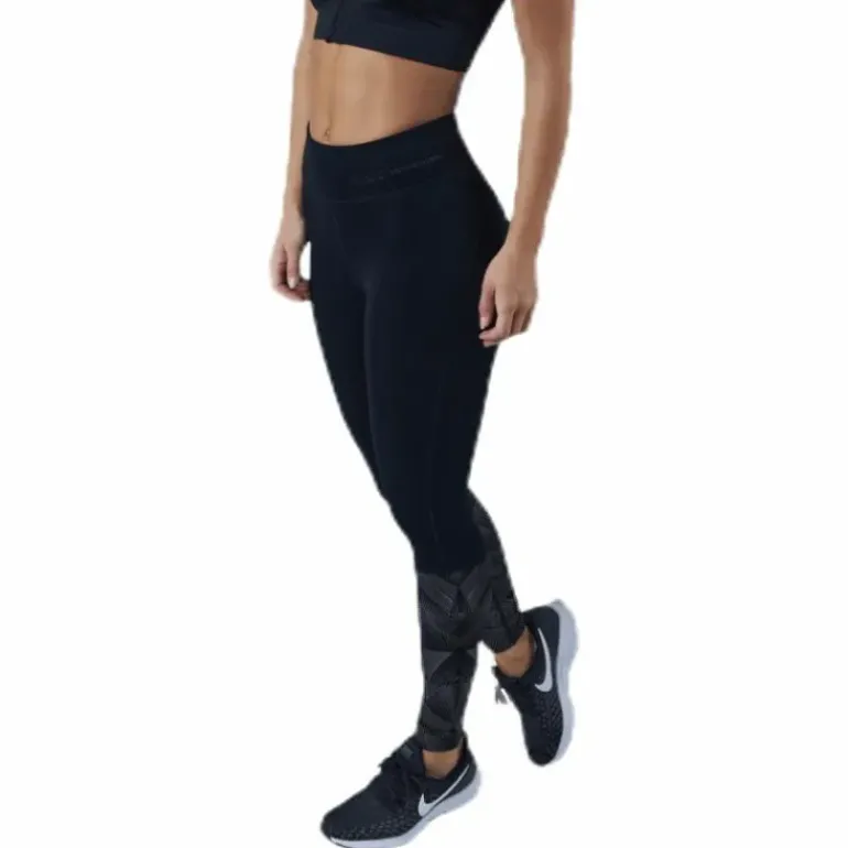 Firm Winter Compression Tights Black