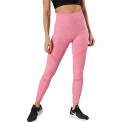 Fitness Melange Tights Pink