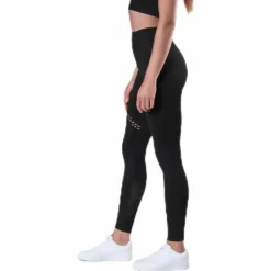 Fitness Seamless Mesh Tights Black