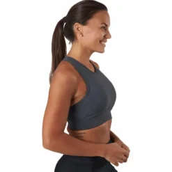 Fixed High Support Bra Black / Grey