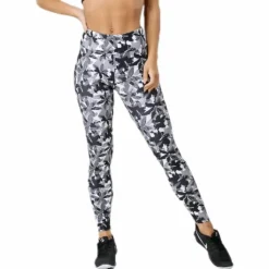 Flattering AOP Tights Grey