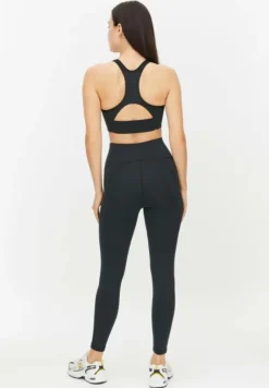 Flattering Curved High Waist T Black