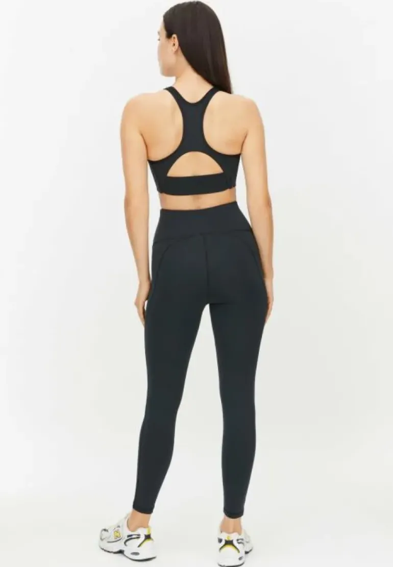 Flattering Curved High Waist T Black