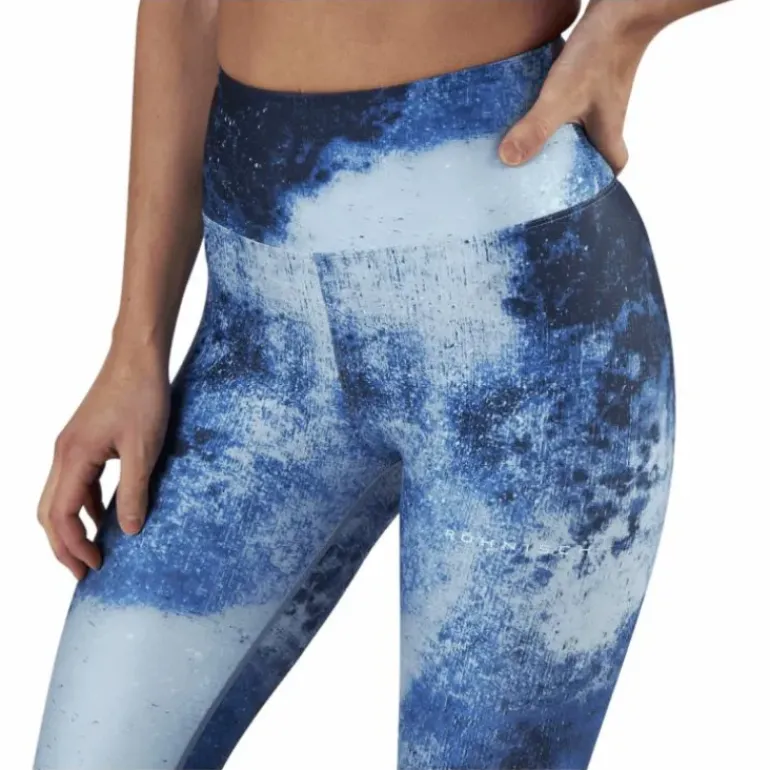 Flattering Keira Printed Tights Blue