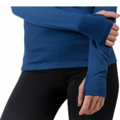 Flora Merino LS Blue