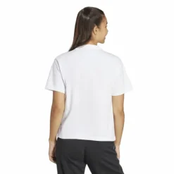 Floral Graphic Big Logo T-Shirt White