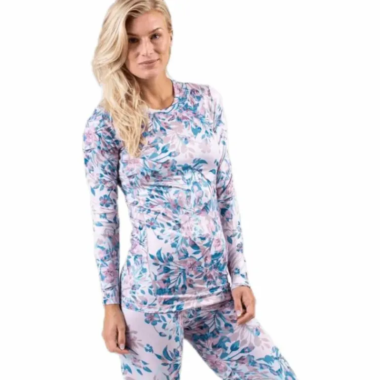 Forget-Me-Not Printed L/S Tee Patterned