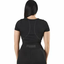 Formknit Seamless Baby Tee Puma Black-strong Gray