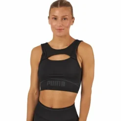 Formknit Seamless Fashion Bra Puma Black-strong Gray