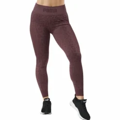 Formknit Seamless High Waist 7 Dusty Plum-leopard Print