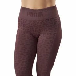 Formknit Seamless High Waist 7 Dusty Plum-leopard Print