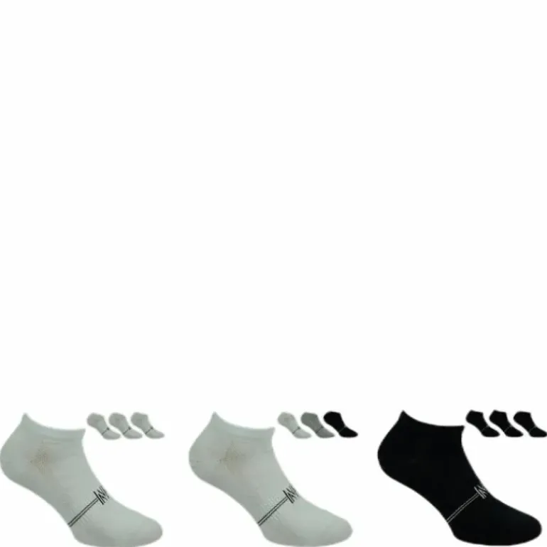 Fresh- 3-Pack Cotton Low Cut Training Socks White