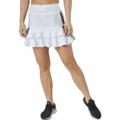Frida Frill Skirt White