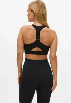 Front Zip Sportsbra Black