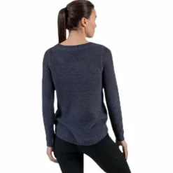 Geena Xo L/S Pullover Knt Blue