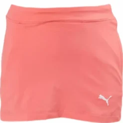 Girls Solid Knit Skirt Pink