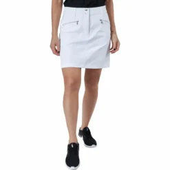 Glam Skort 45 Cm White