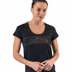 Glam Top SS 10K Black/Gold
