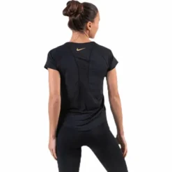 Glam Top SS 10K Black/Gold