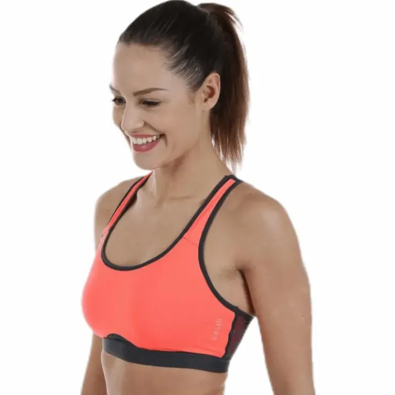 Glaring Sports Bra Orange
