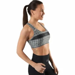 GLNCHCK 3 Sports Bra Black/Beige