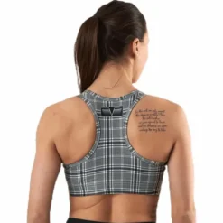 GLNCHCK 3 Sports Bra Black/Beige